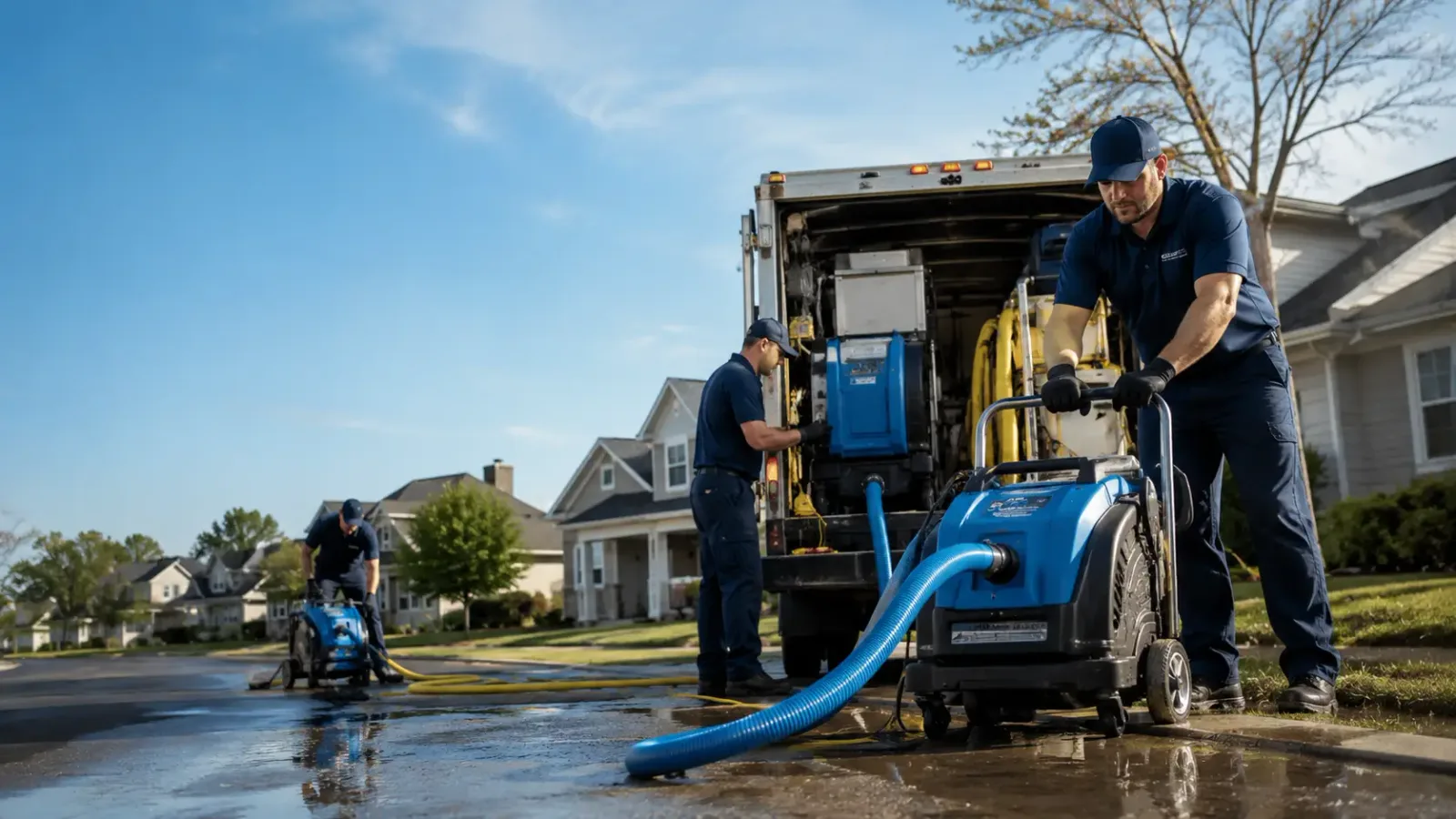 Flood Damage Cleanup in Andrews Air Force Base, MD